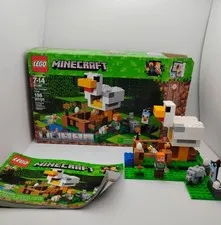 LEGO Minecraft Chicken Coop Farm 21585 Ages 7+ Building Toy Figures 233 Pieces