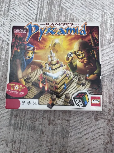 Lego Board Game "Ramses Pyramid" 3843 Instructions Included-Missing 2 Pieces