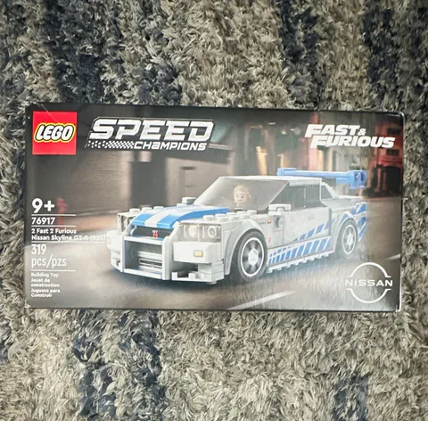LEGO Speed Champions 76917 2 Fast 2 Furious Nissan Skyline GT-R (R34)
