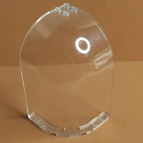 LEGO 6002 Panel 6 x 6 x 9 Corner Convex with Curved Top Trans Clear x1 Genuine
