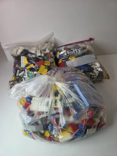 LEGO Bulk Bricks and Pieces Lot Mixed Parts ~8 lbs