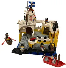 LEGO 6276 Eldorado Fortress Pirates Missing without Box 1989