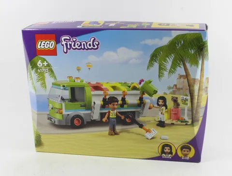 Lego 41712 Friends Recycling Car Garbage Truck in Original Box