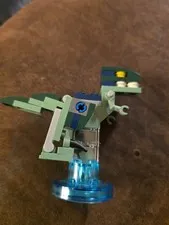 LEGO Dimensions Jurassic Park VELOCIRAPTOR BLUE with disc -- Read Description 