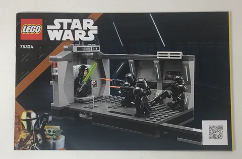 Lego 75324 Dark Trooper Attack Instruction Manual Book Only - No Bricks