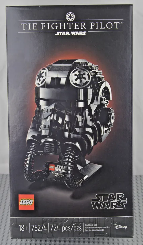 LEGO Star Wars 75274 TIE Fighter Pilot Helmet New & Sealed (Retired 2021)