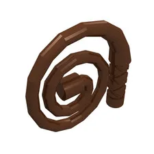 LEGO® Part 61975 - Minifigure, Weapon Whip Coiled