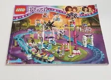 LEGO Friends Amusement Park Roller Coaster #41130 MANUAL INSTRUCTIONS ONLY!!!!