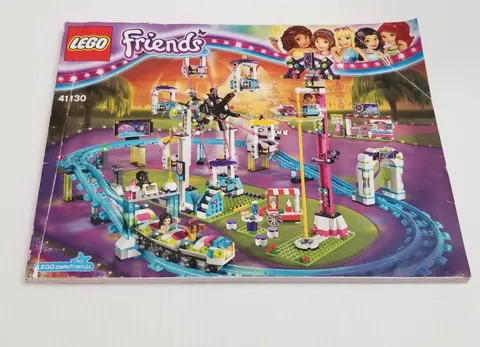 LEGO Friends Amusement Park Roller Coaster #41130 MANUAL INSTRUCTIONS ONLY!!!!