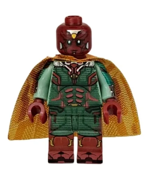 Marvel Vision Lego Character Serie 1 Custominifigure Wanda Vision Is Vision New