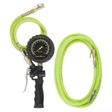 Flexzilla Inflator Kit 3 Ft. And 15 Ft. Quick Connect Hose Lock-On Chuck 0-170