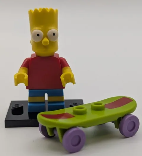 LEGO Bart Simpson - The Simpsons Series 1 Collectible Minifigures 71005 colsim-2