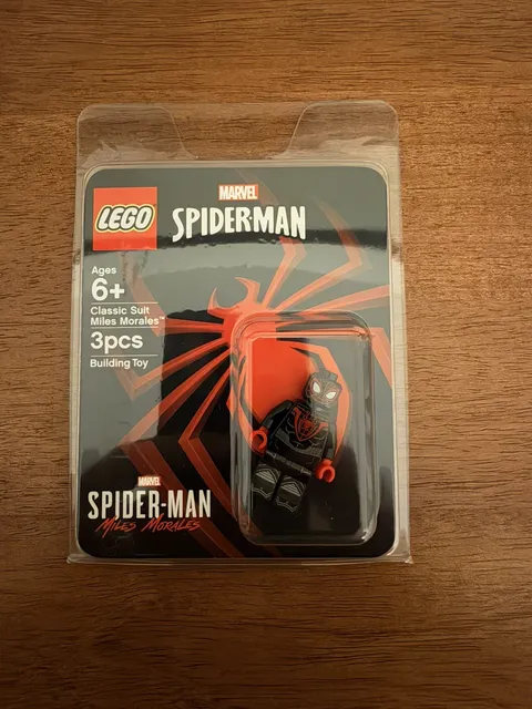 LEGO PS5 Playstation Classic Suit Spider-Man Miles Morales Mini Figure SDCC 2020