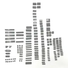 LEGO Light Gray Bricks Replacement Parts 160 + Pieces