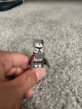 LEGO Star Wars Commander Fox Phase 1 (with pauldrons and blasters and visor) 