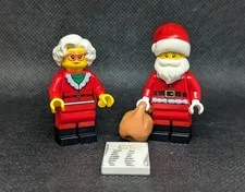 LEGO Santa Claus and Mrs. Claus Minifigures