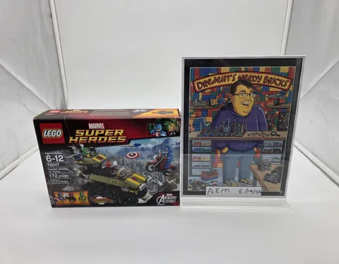 LEGO Marvel Super Heroes Captain America vs Hydra 76017 Complete Set Box 172