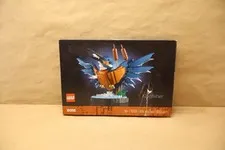 LEGO Icons Kingfisher Bird 10331 834 Pcs Factory Sealed Box Damage New