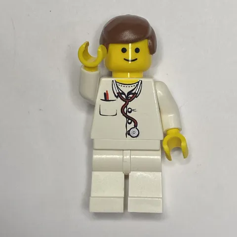 LEGO Classic Town Minifig Doctor Nurse Male Mini Fig Figure