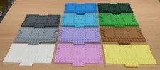 LEGO® Plate 8x16 x 2/3 with Recess / Jack - 18922 in Famous Colours