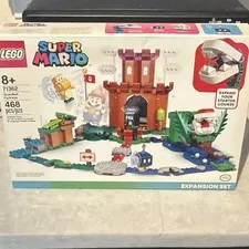 LEGO Super Mario Guarded Fortress Expansion Set 71362 468 Pieces Ages 8+
