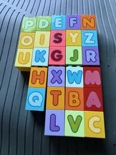 LEGO DUPLO Complete Alphabet Blocks A-Z ABC Letter Learning Set 26