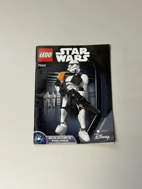 Lego Star Wars 75531 Manual Only LEGO Star Wars Stormtrooper Commander