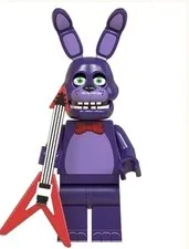 Five Nights At Freddy 's Lego FNAF Halloween New Horrorcustom Purple Bonnie Read