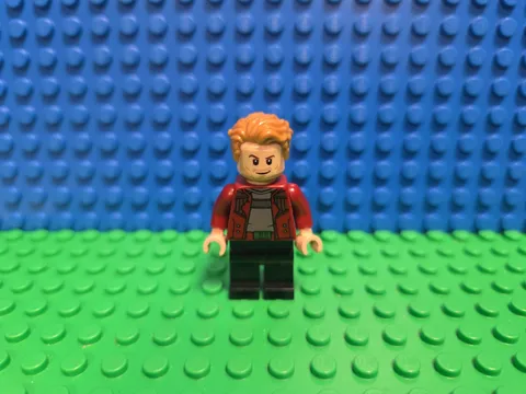 LEGO Star-Lord Minifigure sh0499 76107 Marvel Super Heroes CMF Lot Rare Retired 