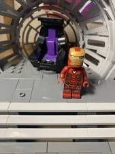 Lego Marvel Super Heroes Iron Man Mark 50 Minifigure 76108 76125