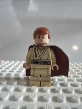 LEGO Star Wars Obi-Wan Kenobi padawan Minifigure w/ Brown Cape SW1082