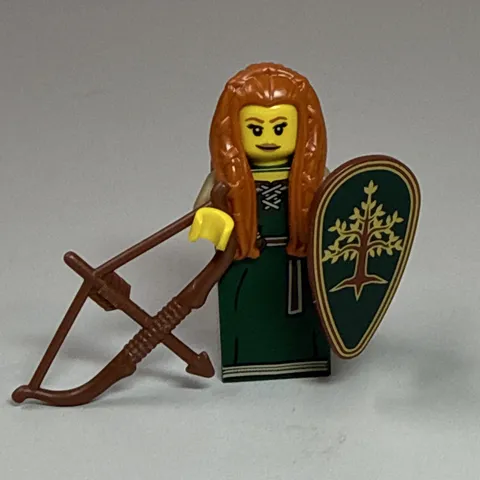 LEGO Minifigures Series 9 Forest Maiden Minifigure w/ Bow & Shield