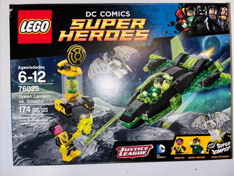 NEW LEGO SET 76025 DC COMICS SUPER HEREOS GREEN LANTER VS SINESTRO
