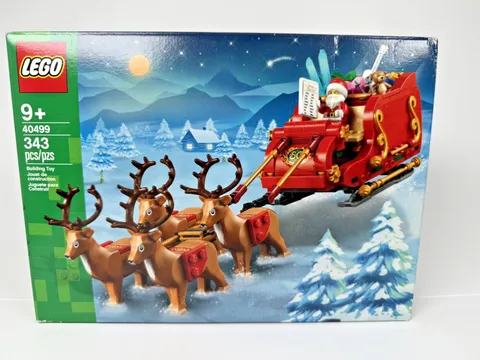 LEGO 40499 Santa's Sleigh NEW SEALED Christmas Holiday Reindeer Retired