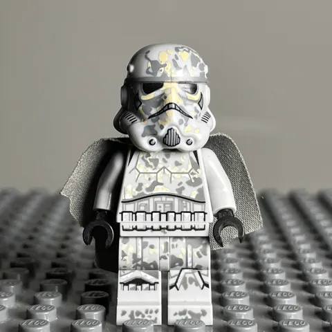 LEGO Star Wars Mimban Stormtrooper Minifigure Solo Trooper 75211 sw0927 - 2K