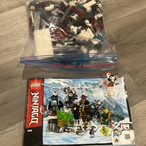LEGO NINJAGO 70678 Castle of the Forsaken Emperor  Incomplete With Akita