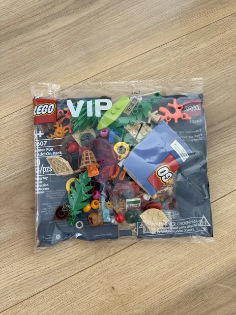 LEGO 40607 Summer Fun VIP Add On Pack LIMITED EDITION RETIRED NEW