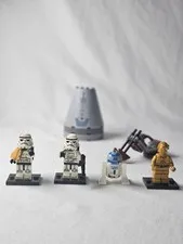 LEGO Star Wars 9490 Droid Escape 90% Complete Minifigures