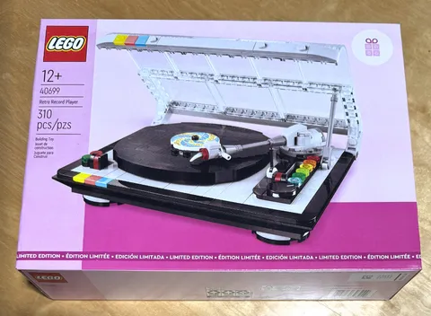 LEGO 40699 Retro Record Player GWP 310pcs NEW Sealed Limited Display Set