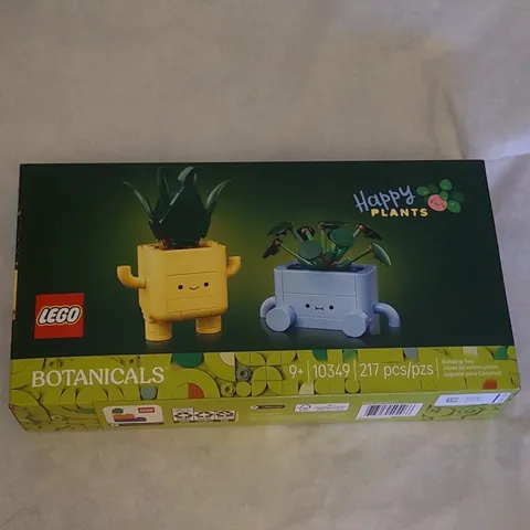 LEGO Botanicals Happy Plants 10349 Complete Set 217 Pieces NISB