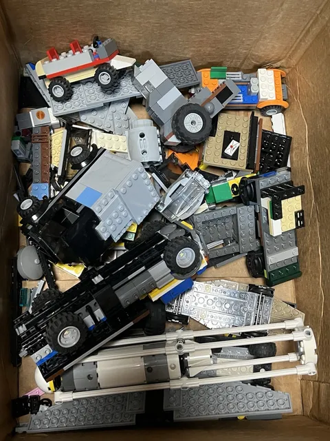 LEGO Lot. Mix Sets Parts Pieces. Back to The Future. Ferrari. Bike. Figures. Etc