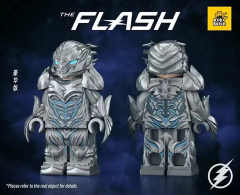 LEGO DC Comics Flash Brick Custom The Flash Savitar Pad Printed Minifigure