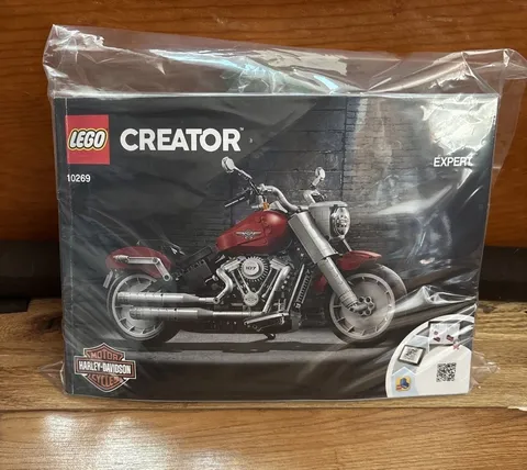 LEGO 10269 CREATOR: Harley-Davidson Fat Boy Complete w/Instructions no box