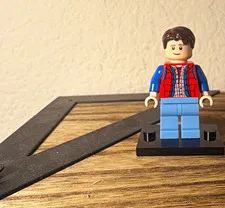 LEGO Marty McFly Slight Mark On Face