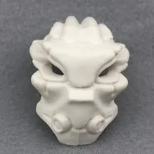 LEGO 56154 White Bionicle Mask Iden - Flexible Rubber