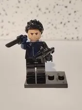 Lego Barnes From Marvel Serie Falcon And The Winter Soldier Custominifig RareNew