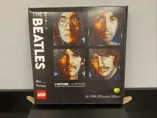 LEGO Art. The Beatles 31198 18+ Soundtrack Included Complete With Pieces In Bags