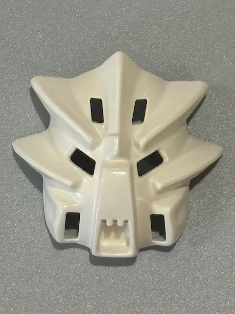 Lego Bionicle Kanohi Mask (8567) WHITE Miru Nuva PN 43614
