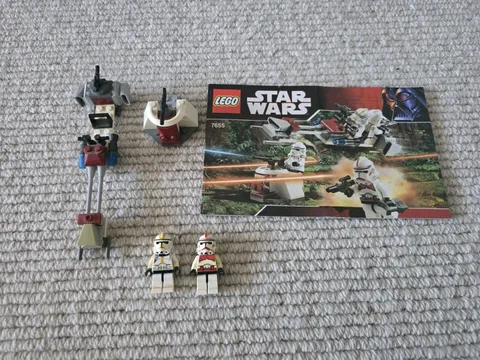 LEGO Star Wars 7655 Set w/ Instructions & Minifigs