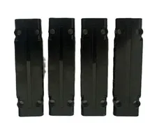 Genuine LEGO Technic 15458 Panel Plate 3 x 11 x 1 MEDIUM BLACK- 4 pieces